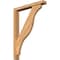 Ekena Millwork Funston Block Smooth Bracket w/ Offset Brace, Western Red Cedar, 3 1/2"W x 22"D x 30"H BKT0402X22X30FST05SWR - alternate 1